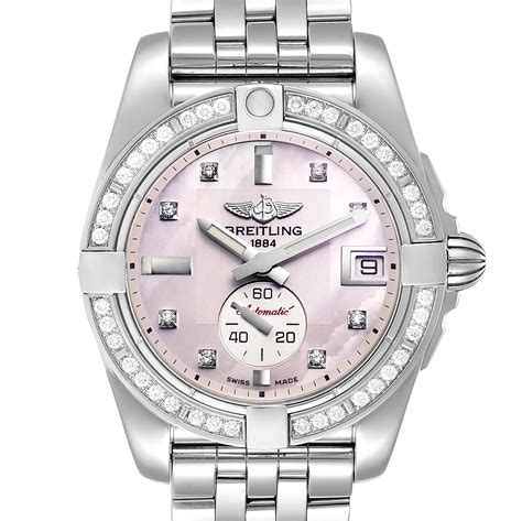 breitling galactic 36 mother of pearl